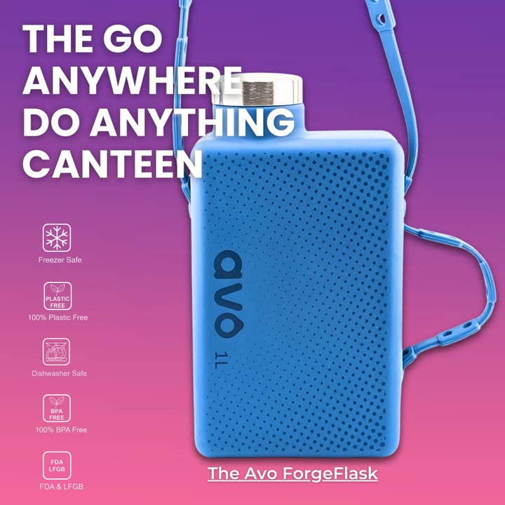 Ranger Canteen – 1L Collapsible Silicone Water Bottle | SB for wholesale by Avo Design