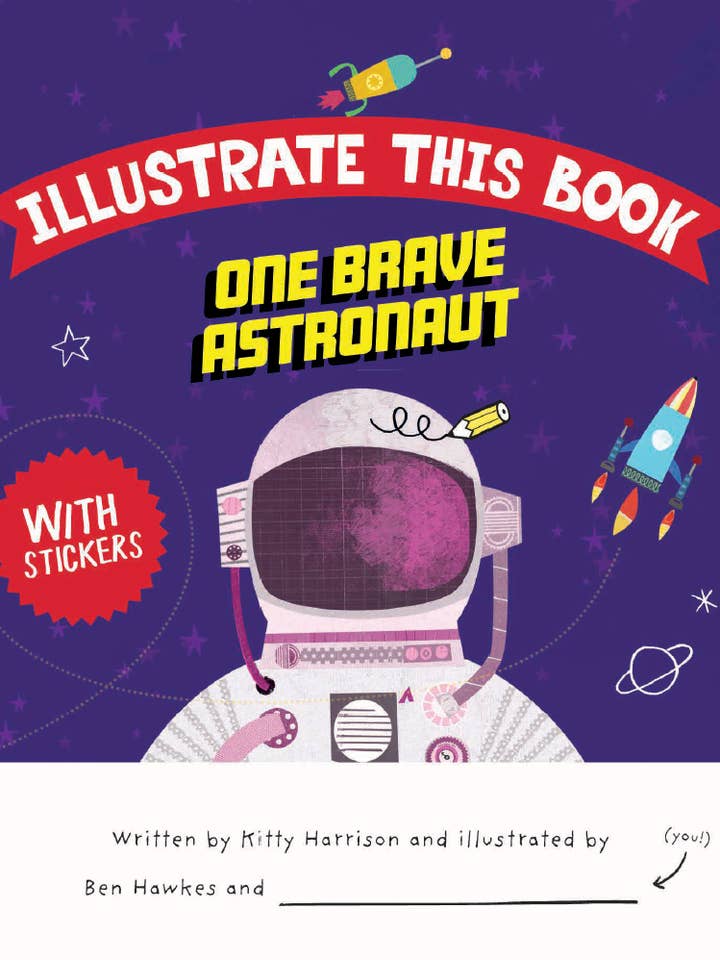 Illustrate This Book: One Brave Astronaut for wholesale by EDC Publishing