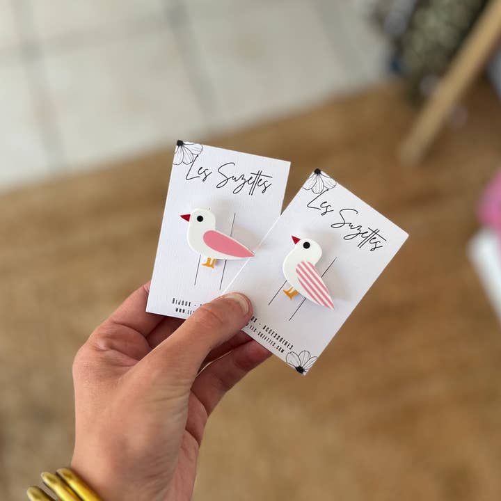 Les Suzettes - Wholesale Brooch - Huguette Discovery Pack4