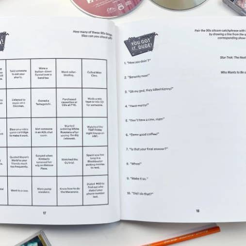 Boredwalk – Großhandel Mal- & Aktivitätsbuch – Kind & Baby – Whatever! Ein Aktivitätsbuch für Kids der 90er7