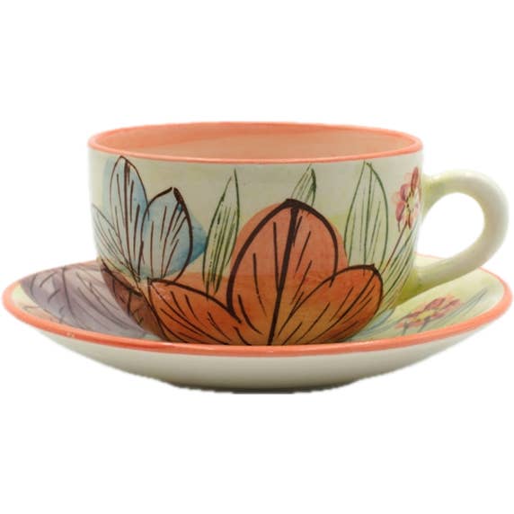 Hand-Painted Ceramic Coffee Mugs – Artisan Cups from Carmen for wholesale by Authentic Origin Colombia