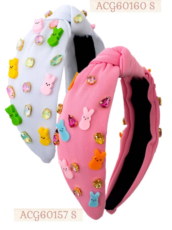 Bandeaux pour filles avec strass et personnages. 2 pièces/12,00 $ pour la vente par Kids Charm Online