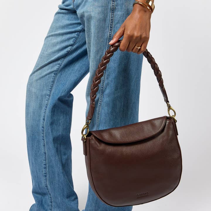 O My Bag – Engroshandel Skuldertaske – til kvinder – Lana - Chokolade Blød Korn7