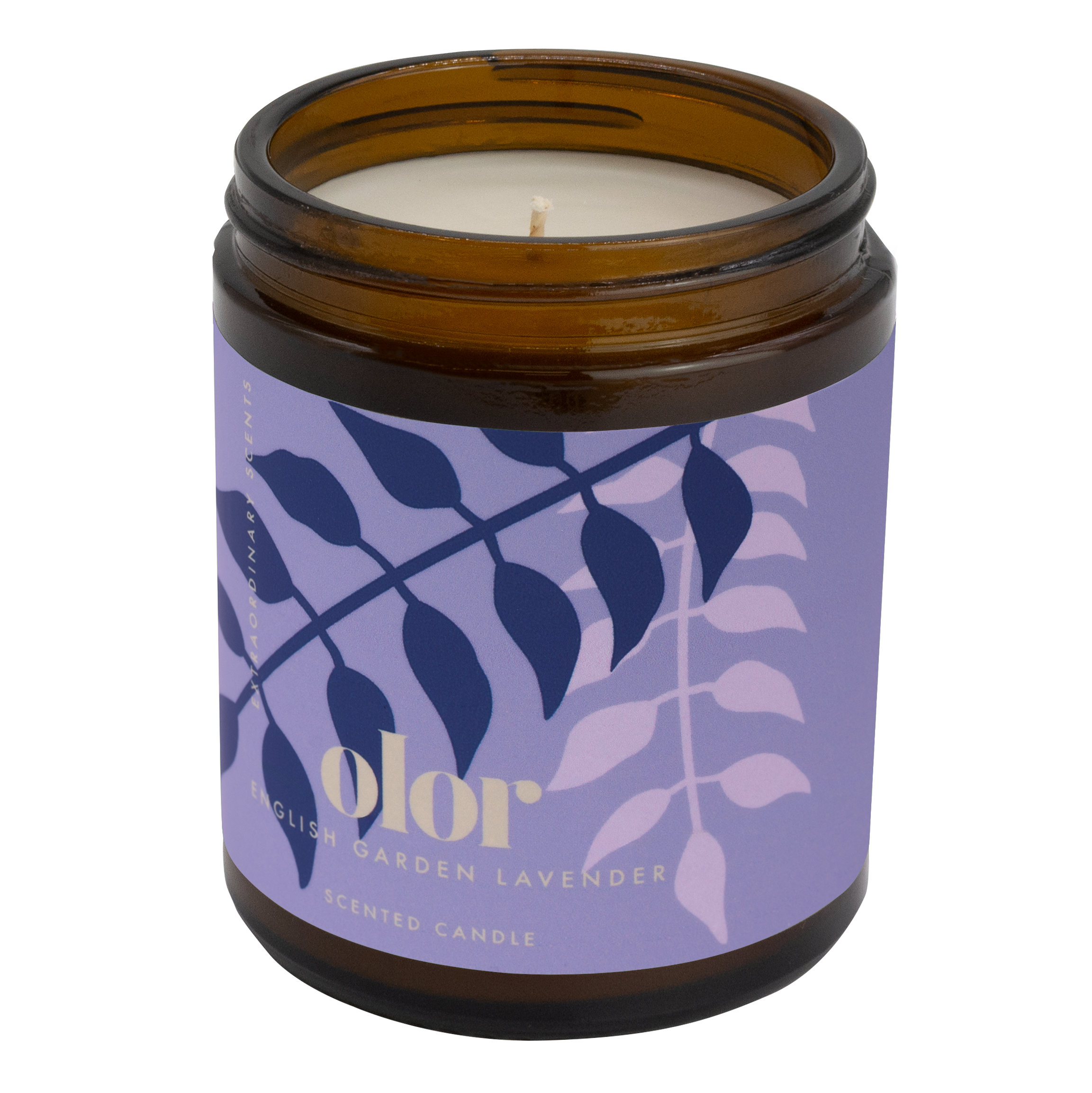 OLOR – wholesale Jar/filled candle – English Garden Lavender Jar Candle3