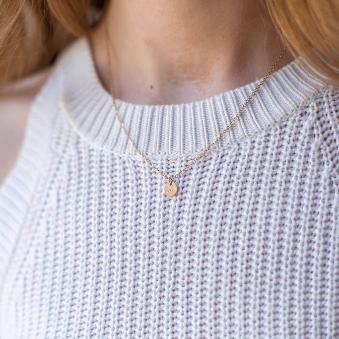 The Vintage Sparrow - Wholesale Pendant/Charm Necklace - Initial Necklace