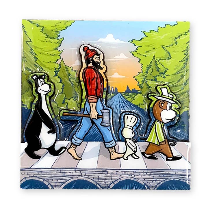 MN Abbey Road Magnet for wholesale by Adam Turman Artwork Co