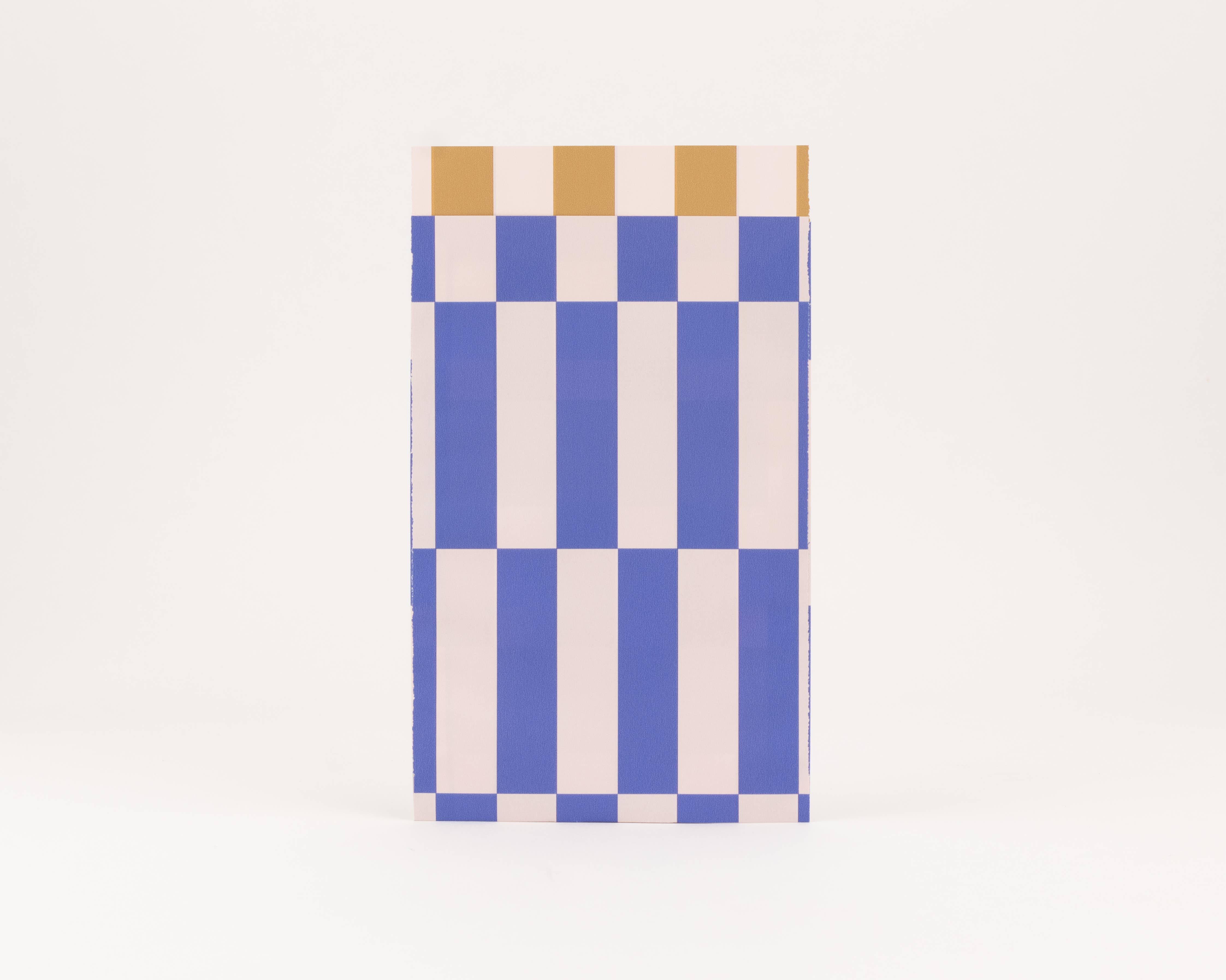 liebevoll verpackt – Engroshandel Gavepose – Papirposer Bold Stripes, Blå4