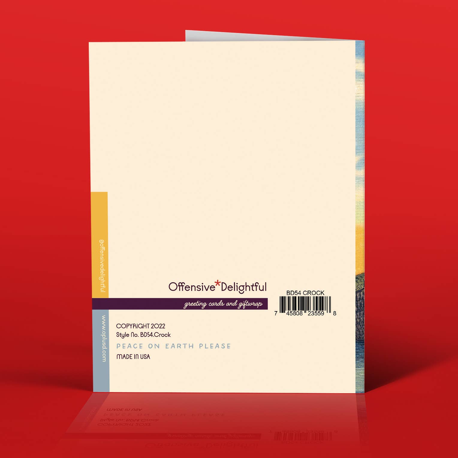 offensivedelightful – Großhandel Grußkarten für den Alltag – SCHEISS AUF KROKODILE! 1