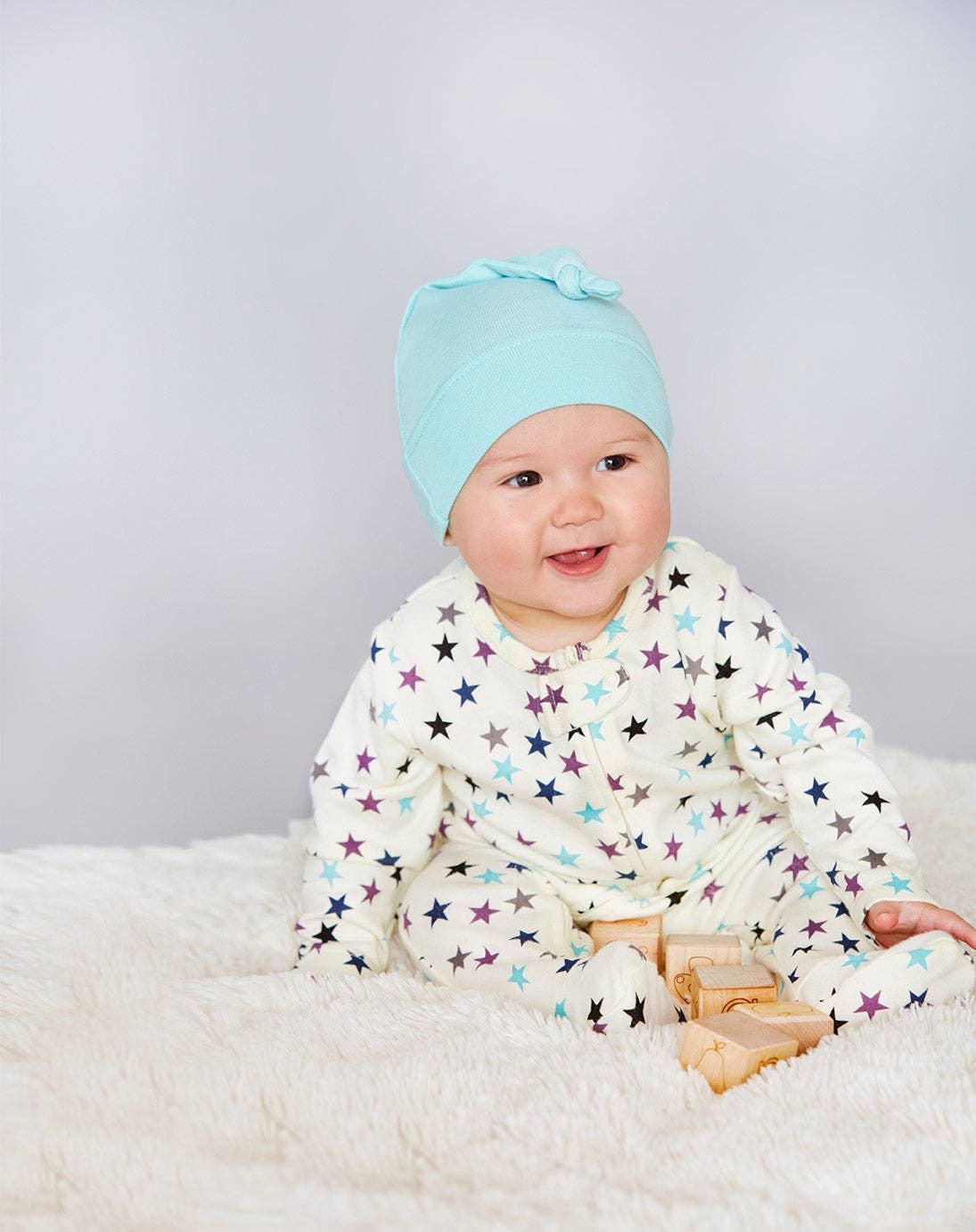 babysoy Inc - Wholesale Jumpsuit - Baby - Star Zipper Footie5