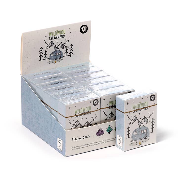Puckator EU – Großhandel Spielkarten – Wildwood Caravan Standard-Spielkartendeck
