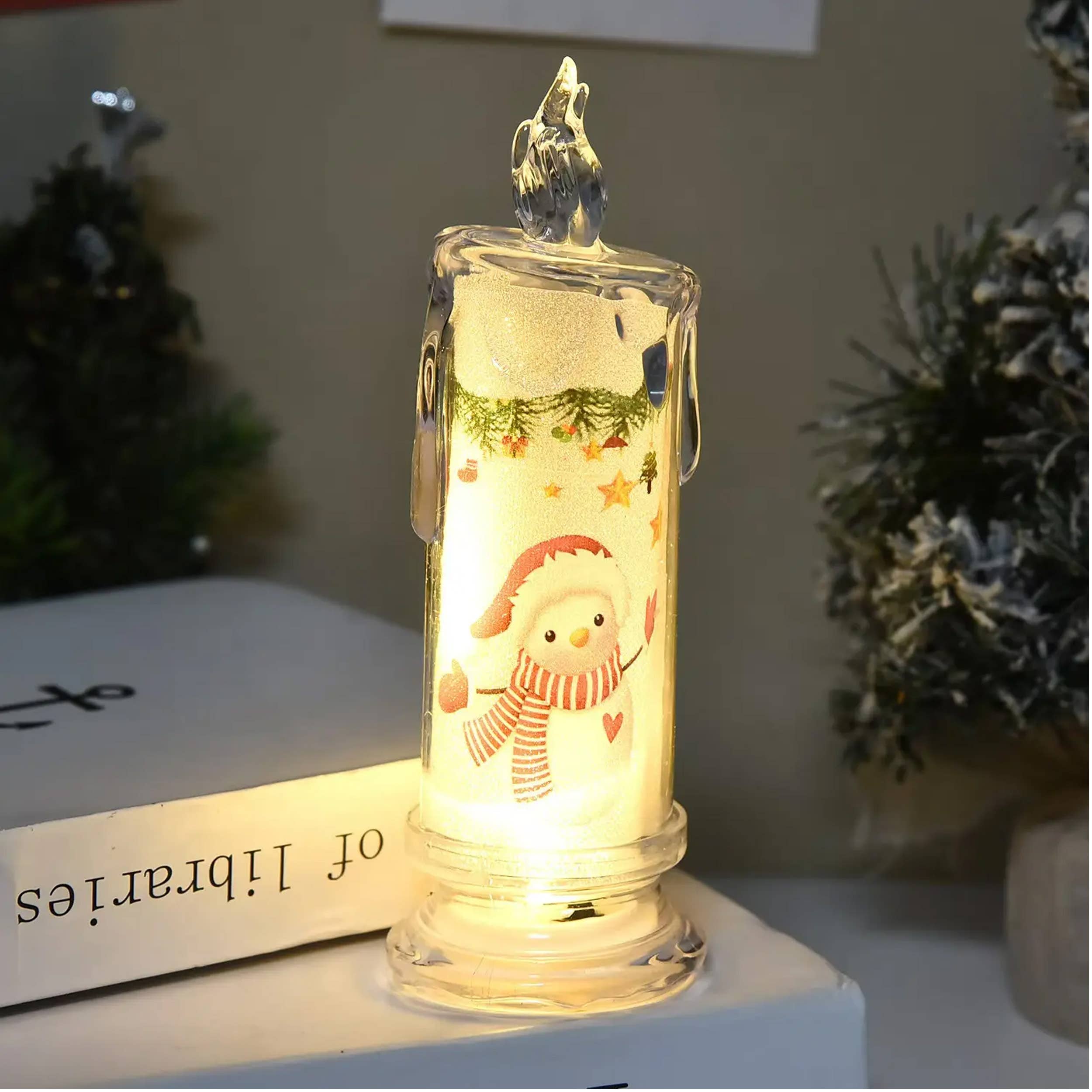 La Bella Monte - Venta al por mayor Luces nocturnas - Velas sin llama para decoración navideña - Surtido4