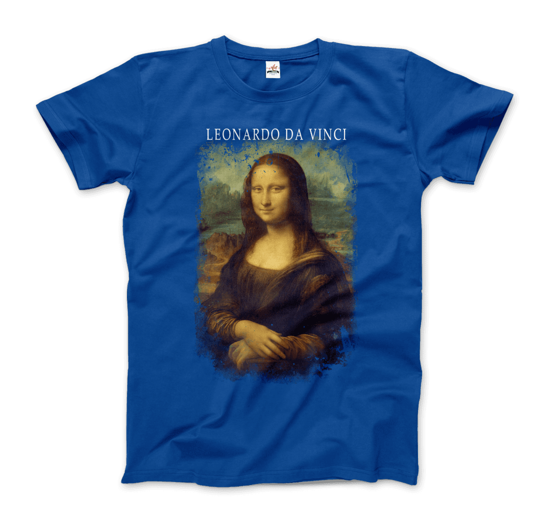 Art-O-Rama Shop - Wholesale Screen Printed T-Shirt - Unisex - Leonardo Da Vinci, Mona Lisa, 1503~1519 Artwork T-Shirt4