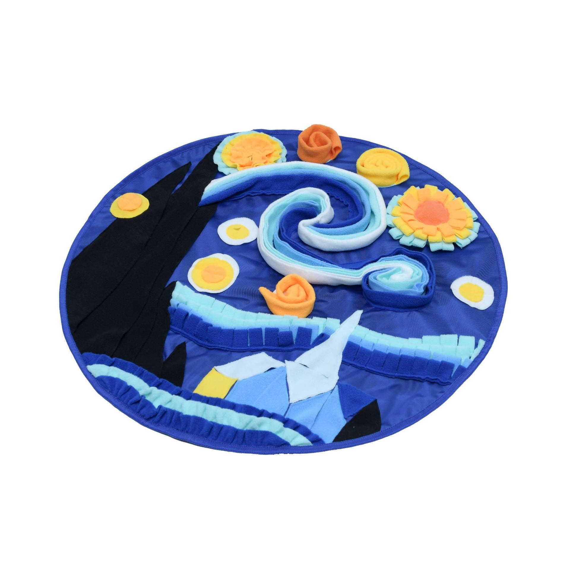 Cheerhunting – Großhandel Futtermatte für Haustiere – Hund – Snuffy – Sternen-Schnüffelmatte1