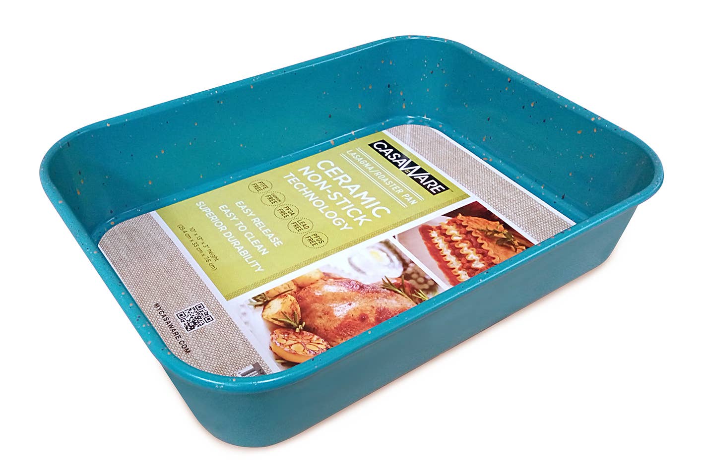 CasaWare - Wholesale Baking Dish - Lasagna/Roaster Pan 13" x 10"7