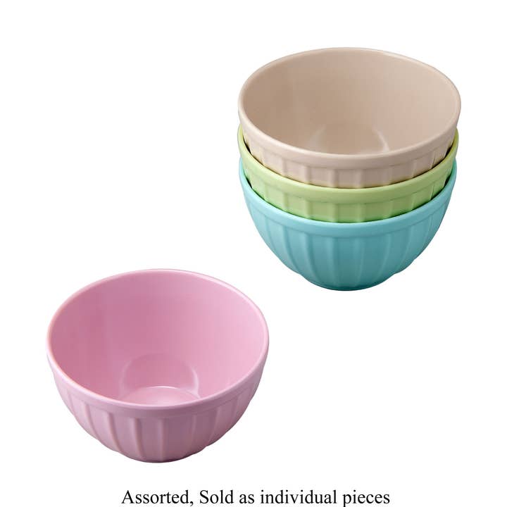 Supreme Housewares - Wholesale Bowl - Ribbed Melamine Ice Cream Bowl0