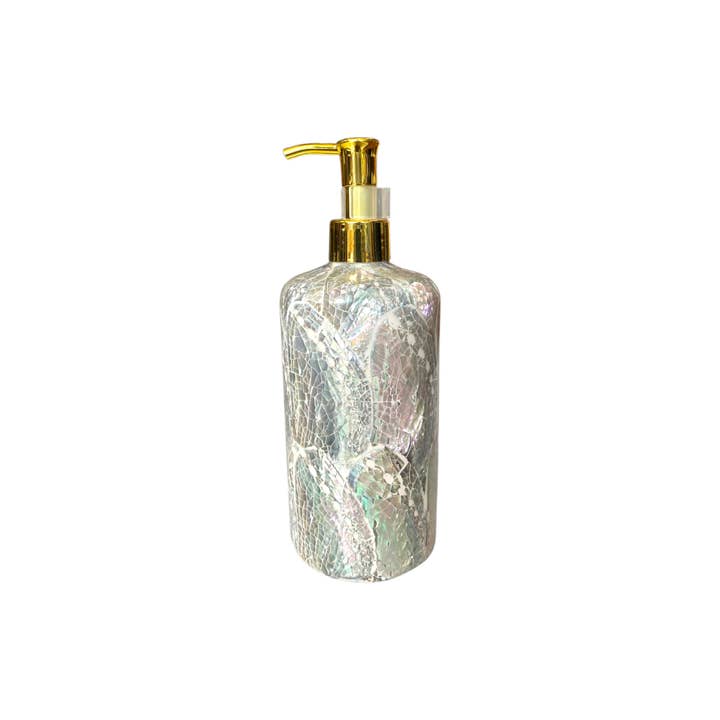 The Artisan and Company - Wholesale Soap Dispenser - Mother-of-Pearl Pump Soap Dispenser2