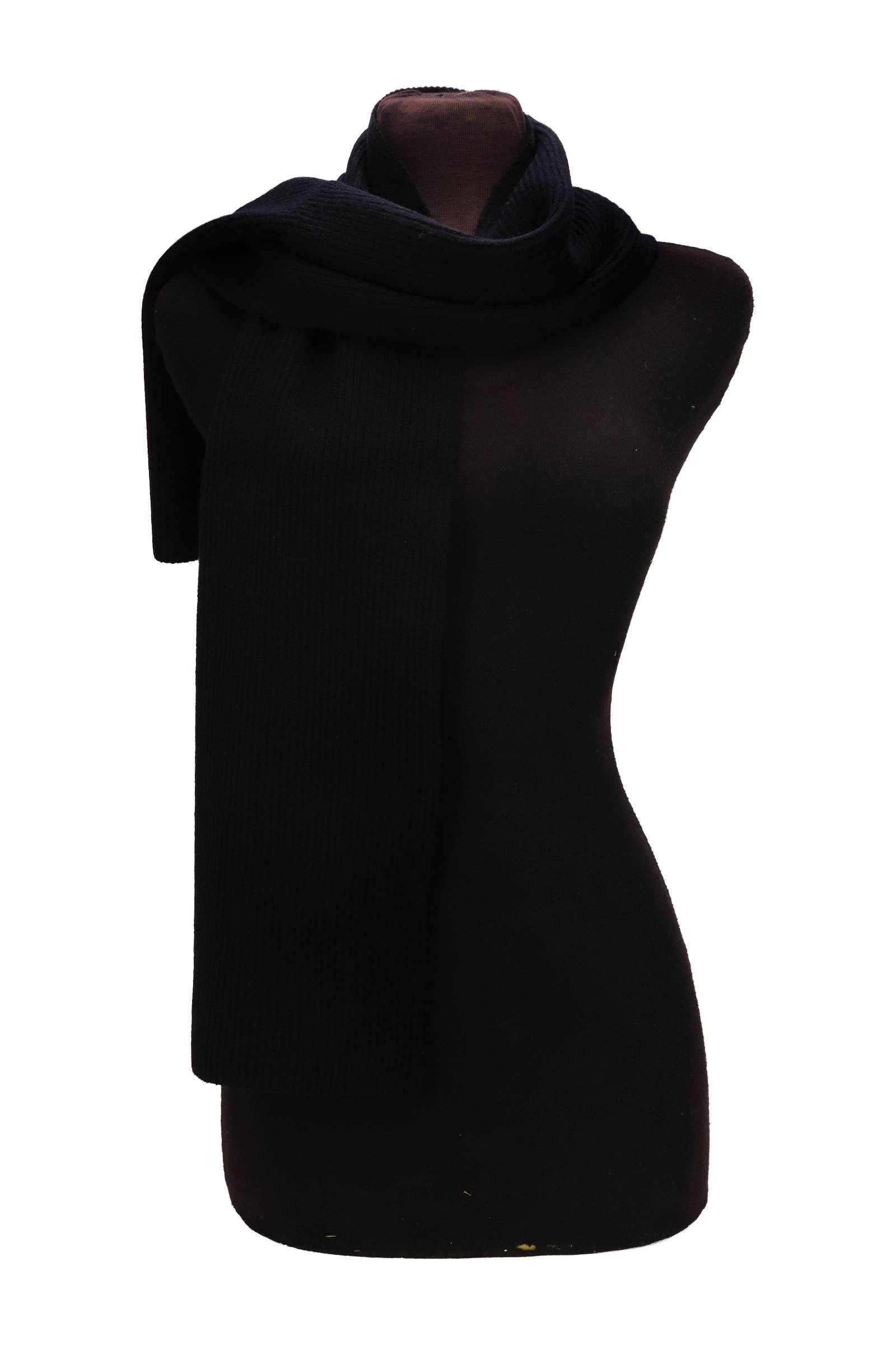 ASSORTED Solid Wide Rib Knitted Wrap Scarf - 57 Inch for wholesale on Faire3