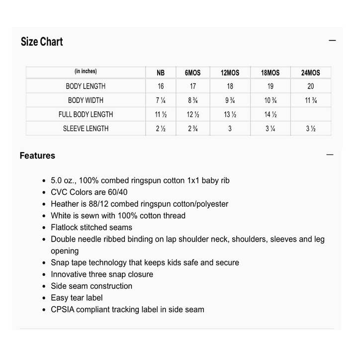 Three Girls Shop - Wholesale Bodysuit (Non-Footed) - Baby - Infant Baby Rib Bodysuit Nonna's Little Cannoli Baby Onesie4