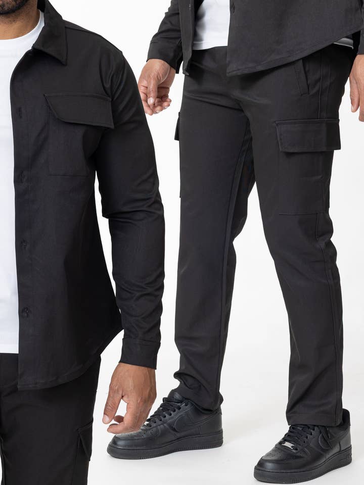 Set with jacket and cargo pants TX1177-1 for wholesale by Zayne Paris