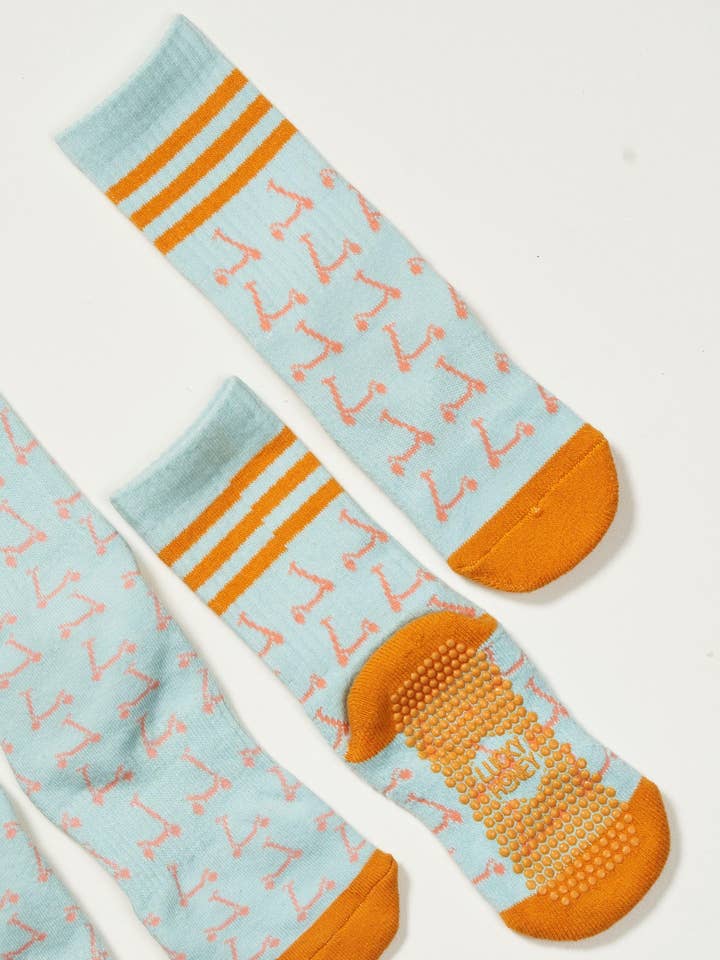 LUCKY HONEY - Wholesale Socks - Kids - The Scooter Kids Grippy Sock