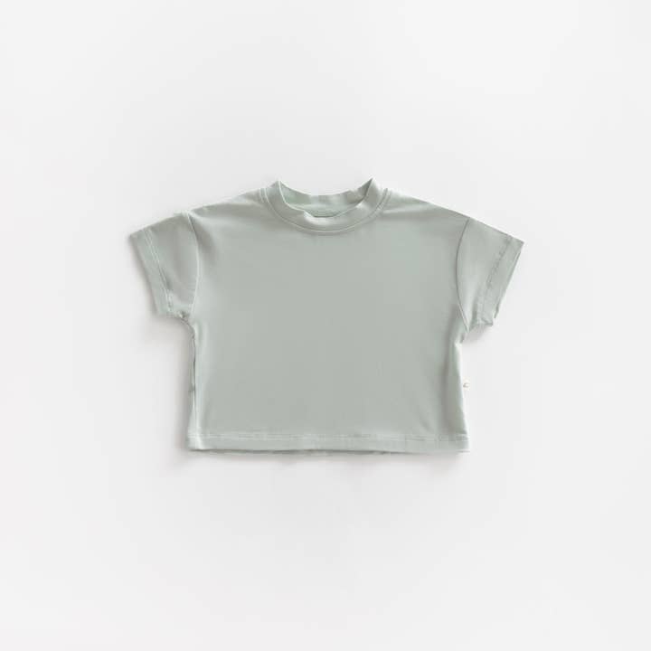 Atlas Grey - Wholesale T-Shirt - Kids - Oversized Bamboo T-Shirt3