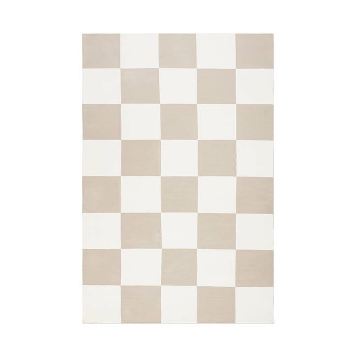 Tapis tissé à plat Square by Nordic Knots pour la vente par Nordic Knots