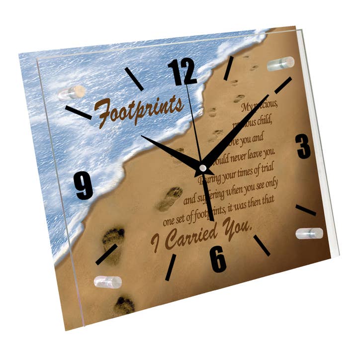 81526 : Horloge : Empreintes pour la vente par Positive Image Gifts