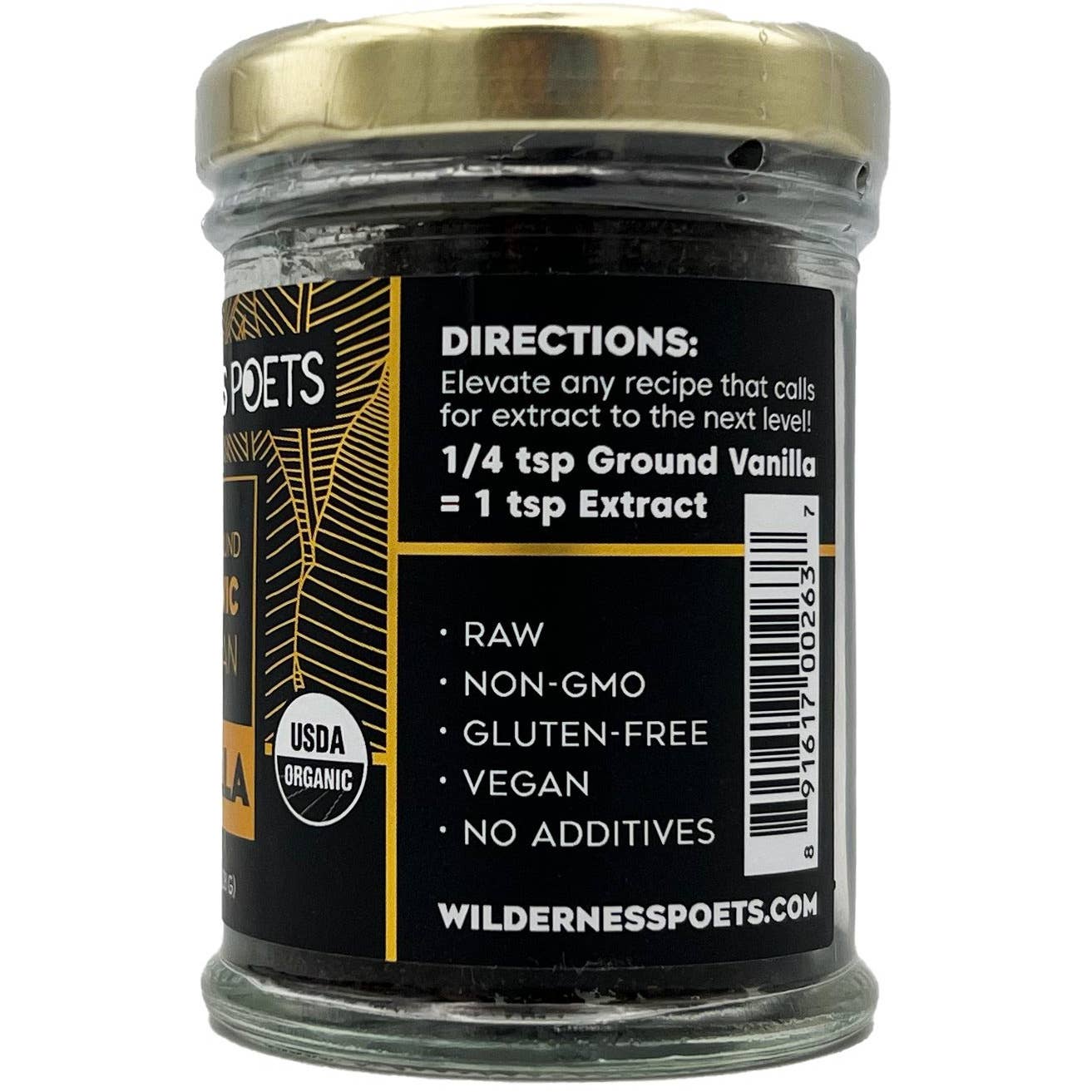 Wilderness Poets - Wholesale Vanilla/Fruit Extract - Organic Pure Vanilla Powder11