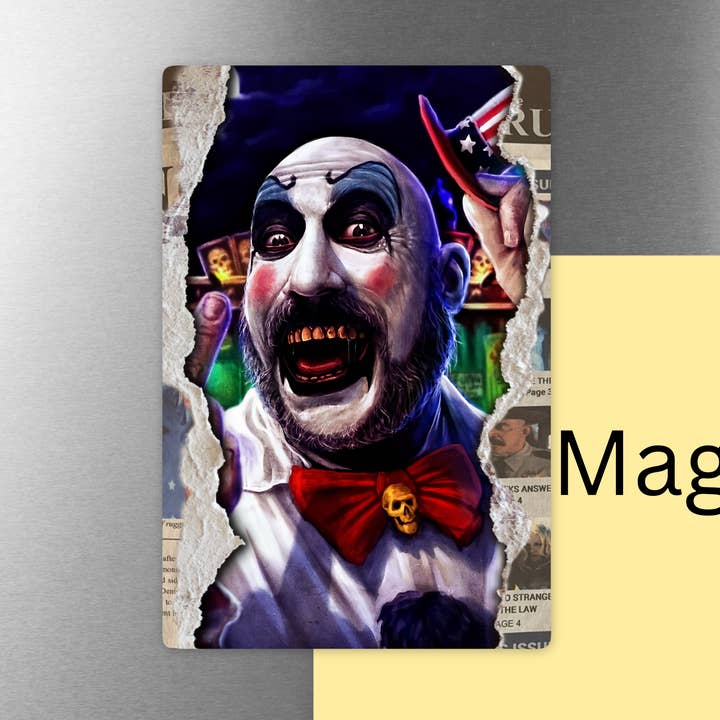 Captain Spaulding Magnet for wholesale by Graveyard Offerings