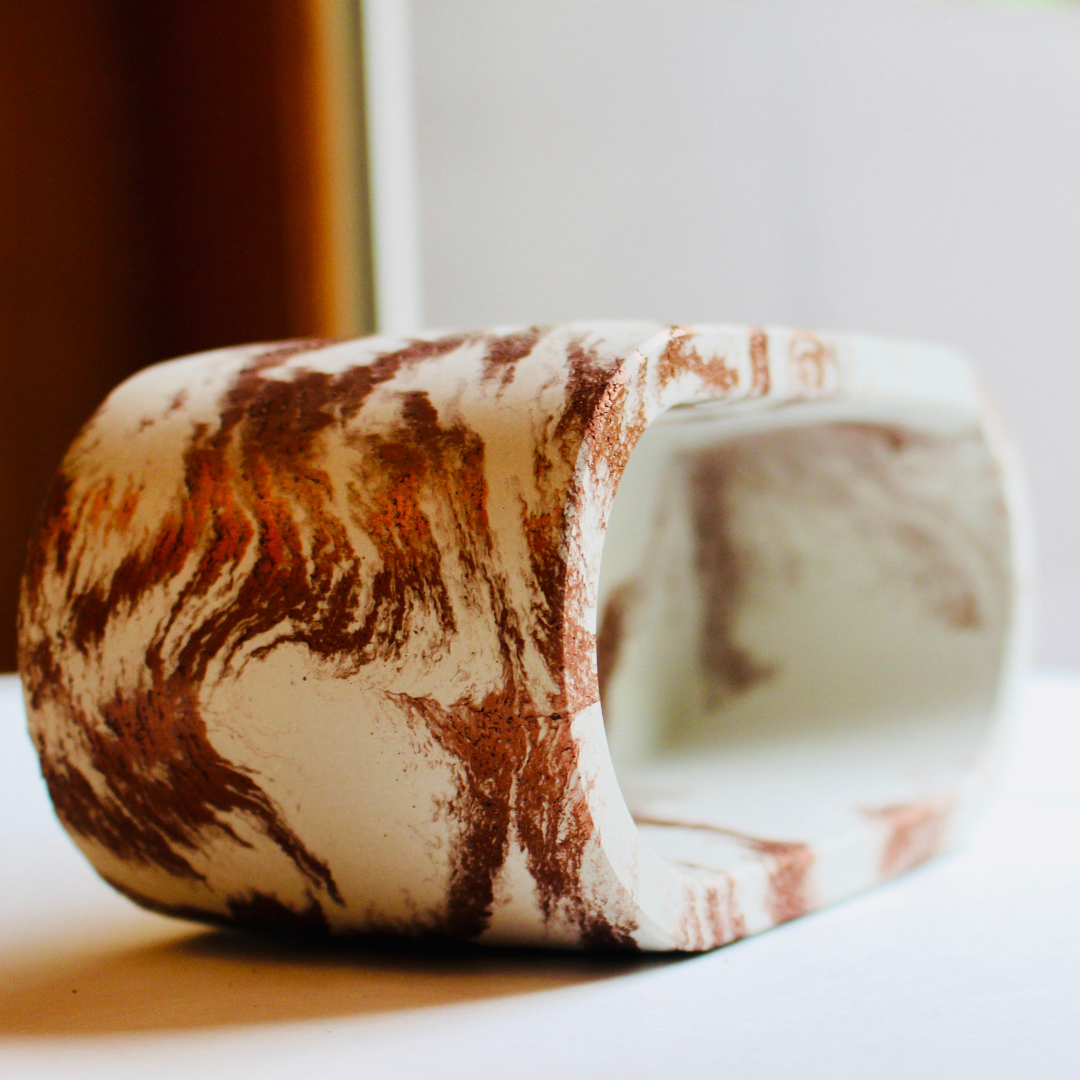 Verthandi Botanical - Wholesale Plant Pot - CONCRETE OVAL PLANTER1