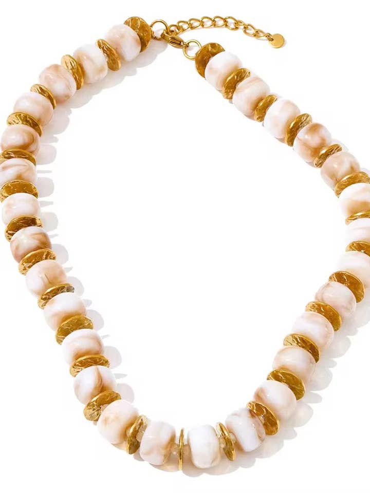 Golden Shore Necklace for wholesale by From Juniper With Love