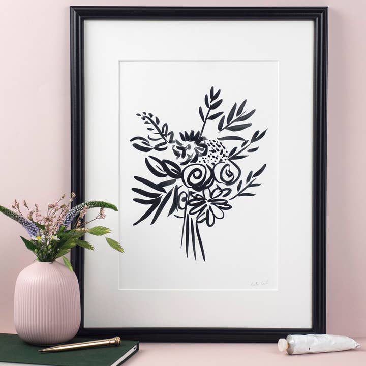 Bläckig Bunch Print för wholesale av Peggy & Kate