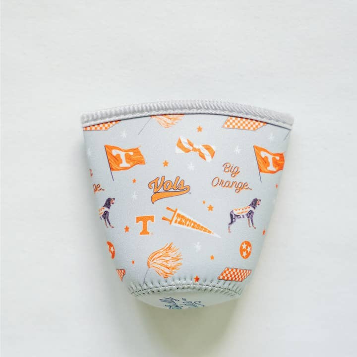 Gracefully Made Art - Wholesale Drink Huggers & Koozies - Tennessee Coffee Sleeve, Collegiate 1