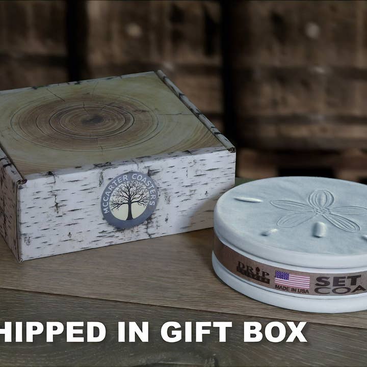 McCarter Coasters - Wholesale Coasters - Sand Dollar Drink Coasters7