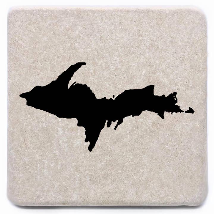 Upper Peninsula Michigan Coaster for wholesale by Noomoon