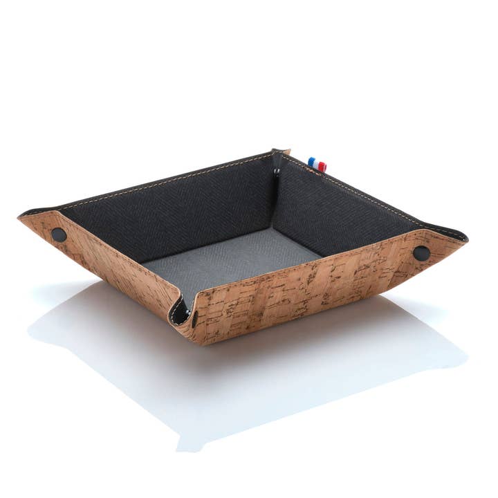 ZACH - Cork tray - Natural for wholesale by apocope.paris
