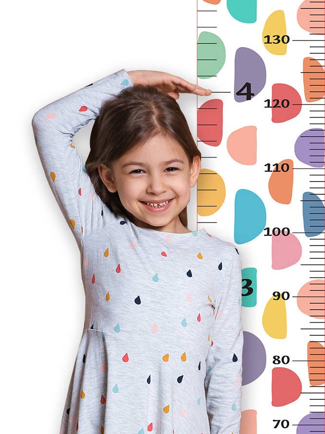 Gumdrops Canvas Growth Chart for wholesale by Peter Pauper Press