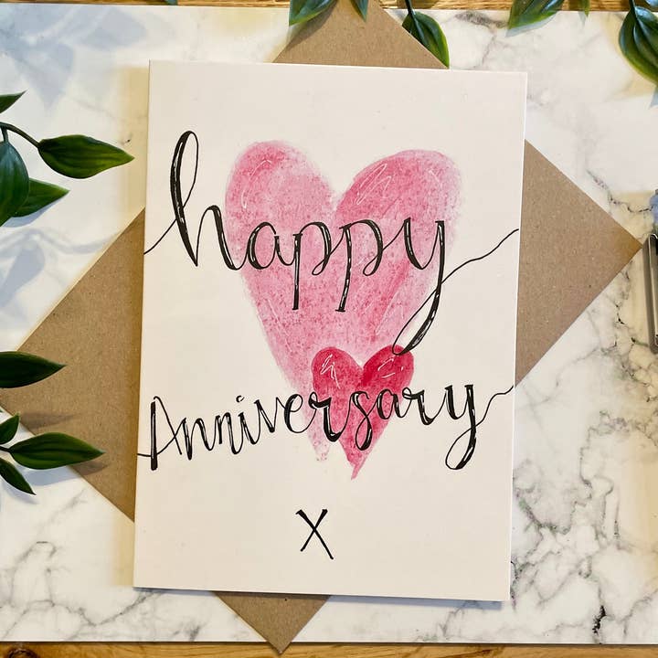 Happy Anniversary ~ 2 Hearts for wholesale by Crafty Tinks