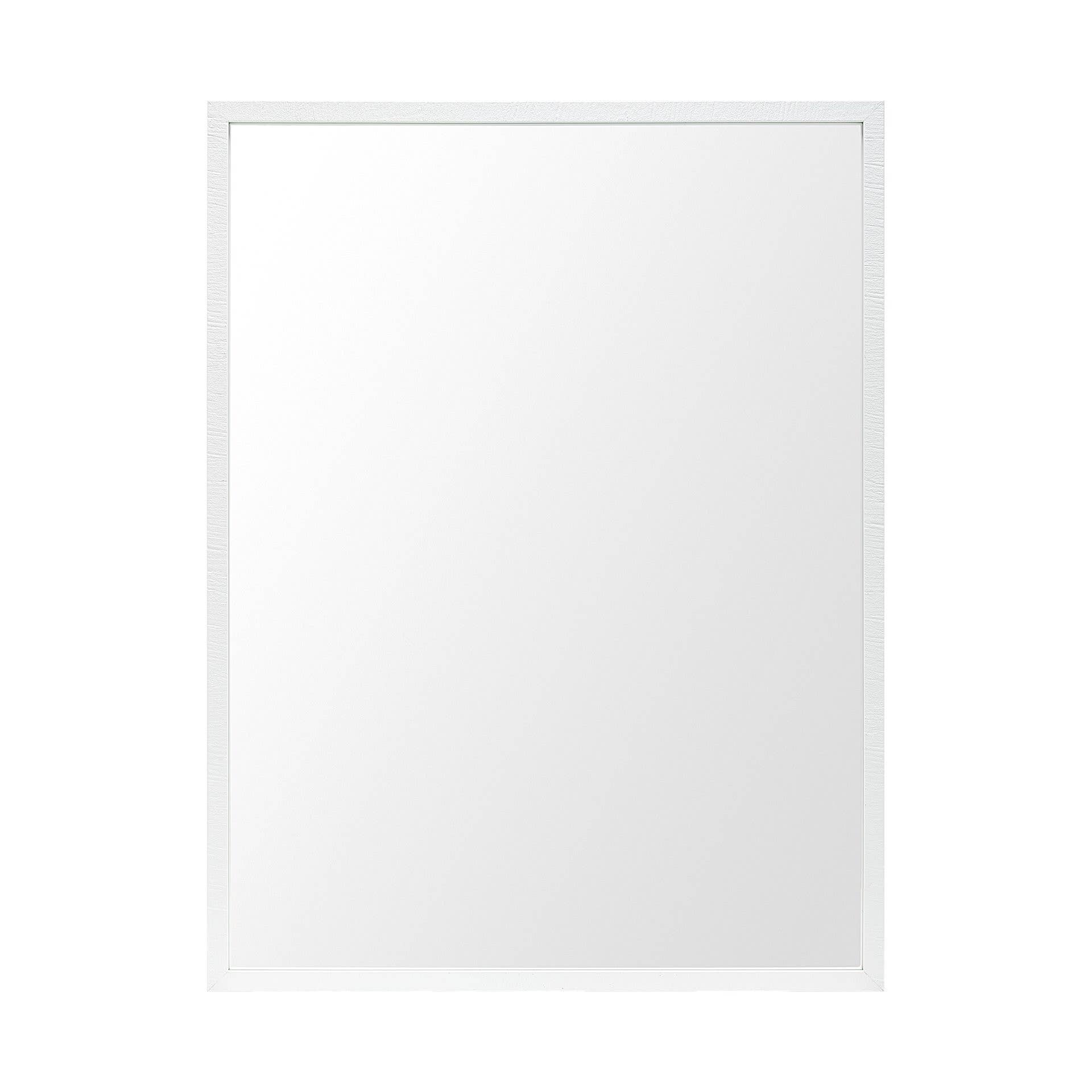 HomeRoots - Wholesale Vanity Mirror - 42" White Framed Bathroom Vanity Mirror