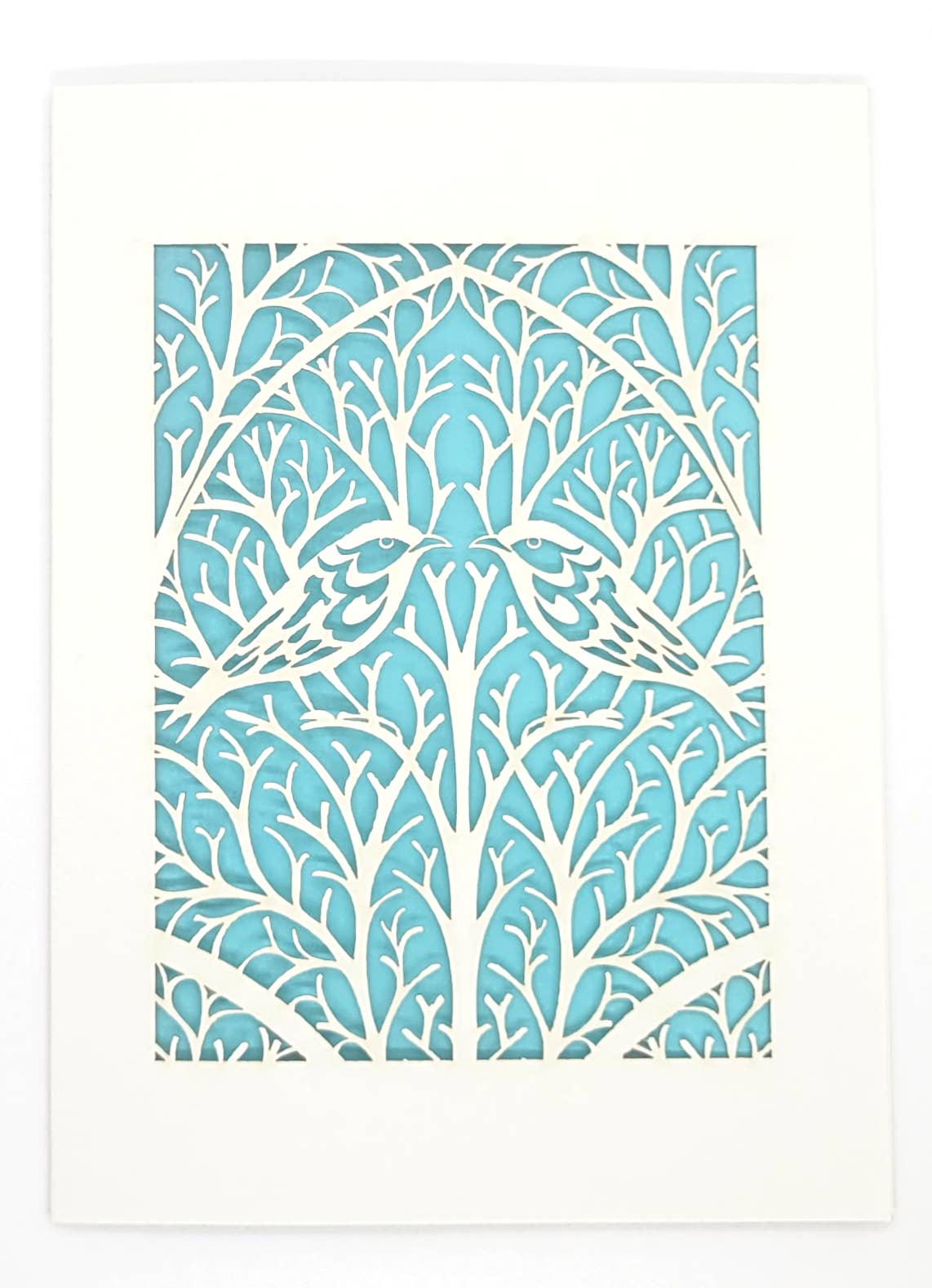 two hermanas – Engroshandel Hverdagshilsen kort – Fugle i en bramble5