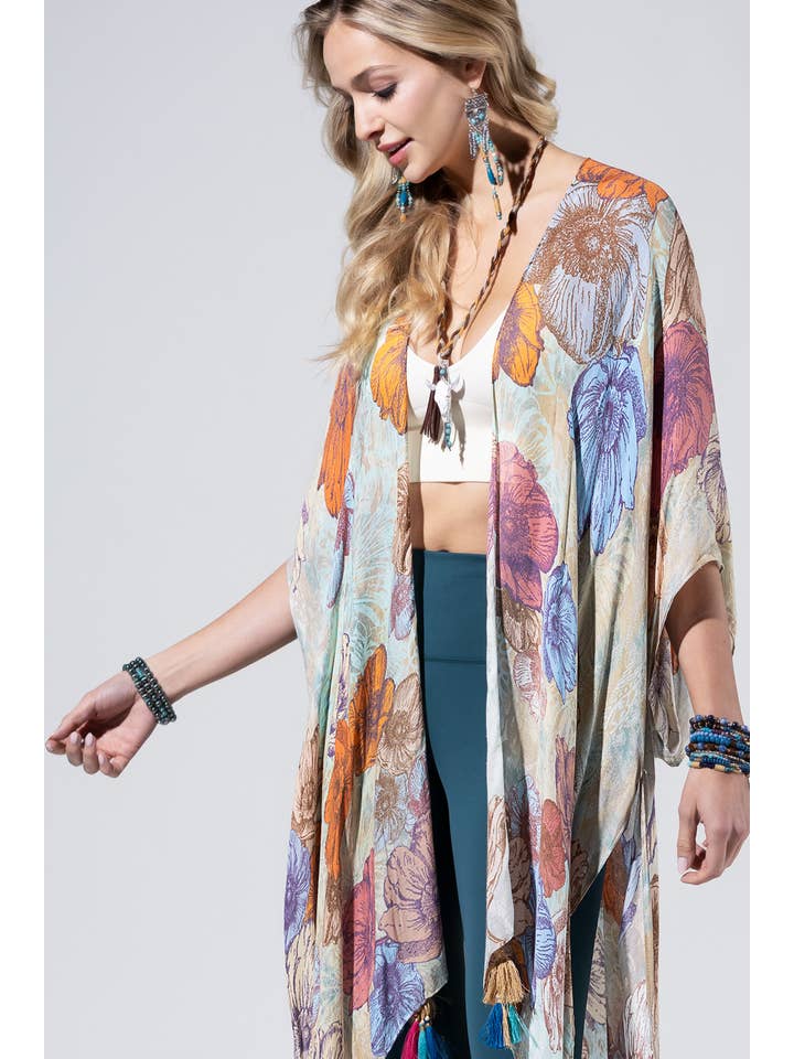 Blooming Field Kimono for wholesale on Faire