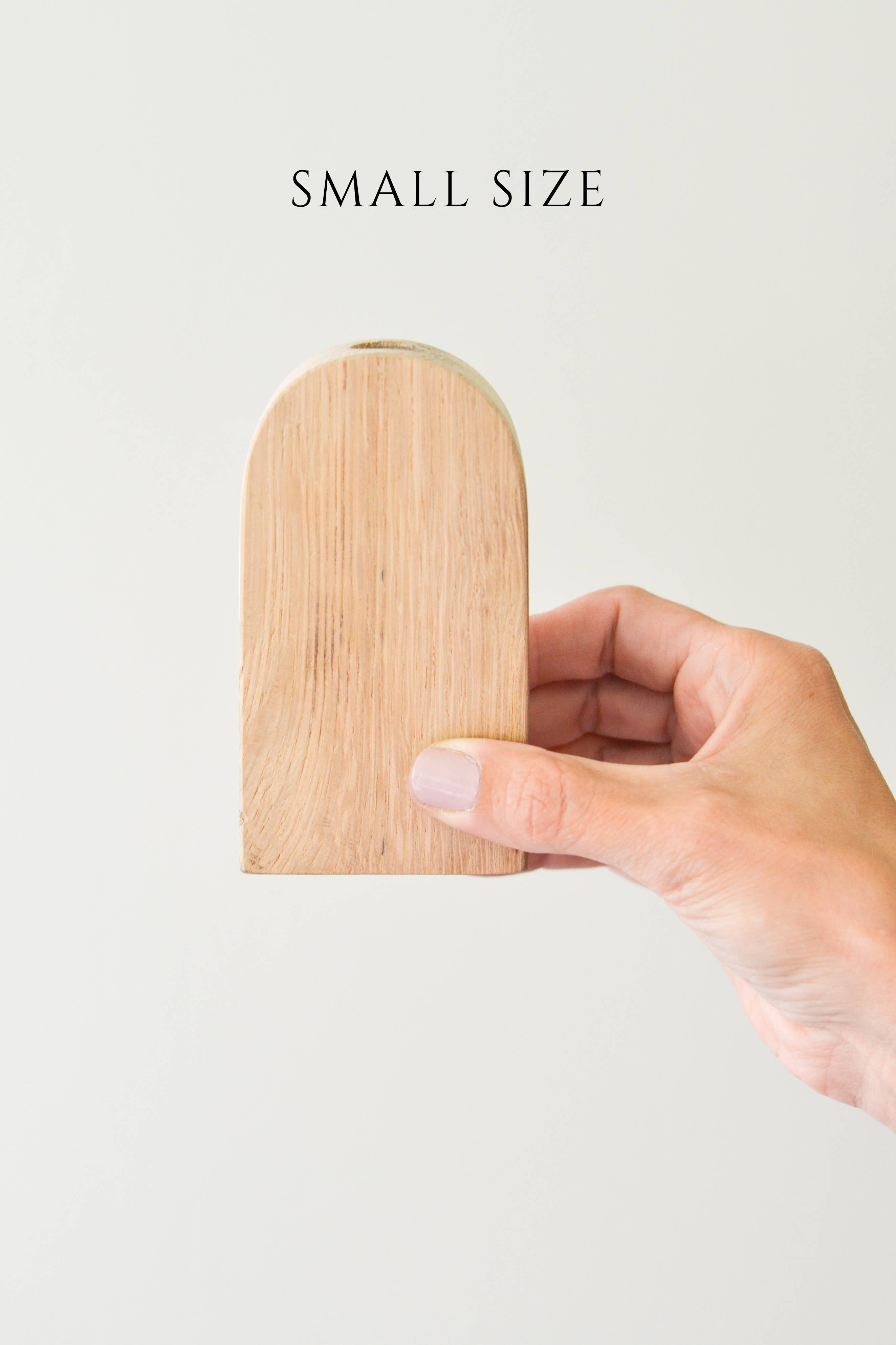 White Gables Home - Wholesale Vase - Wood Arched Bud Vases | Made In USA1