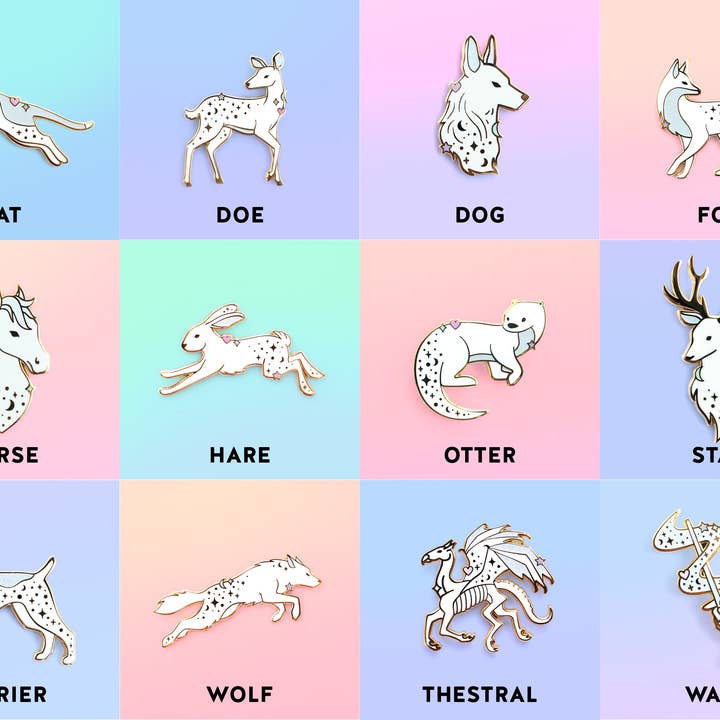 Joy Addict - Wholesale Lapel Pin/Button - Magical Phoenix Enamel Pin1