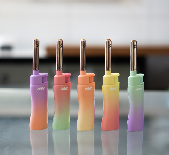 MK Lighter Company - Venta al por mayor Encendedor - Serie MK Lighter Range, Set Dreamy, Llama a prueba de viento 50PC6