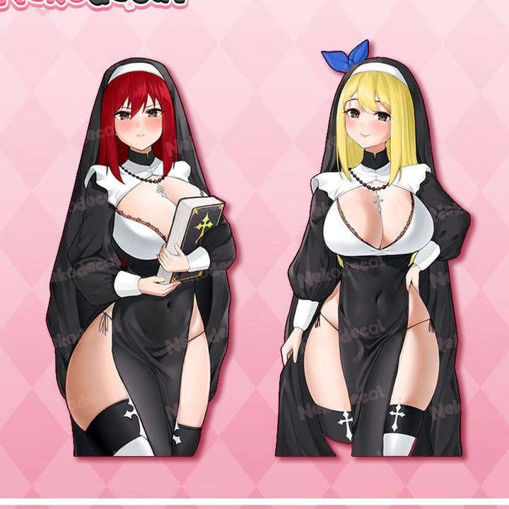 Fairy Nun Stickers for wholesale by Nekodecal