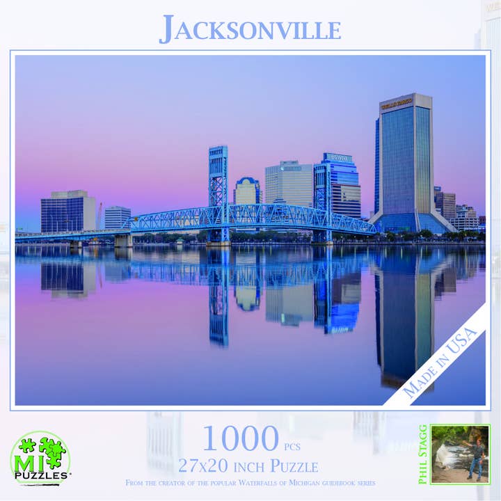 Jacksonville - 1000 Piece Florida Puzzle for wholesale by Phil Stagg Photography
