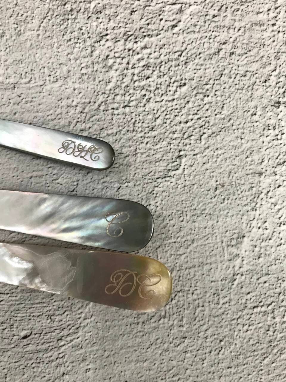 Hala Design - Wholesale Table Spoon (Cutlery) - Golden Oyster Mother of Pearl Caviar Spoon8