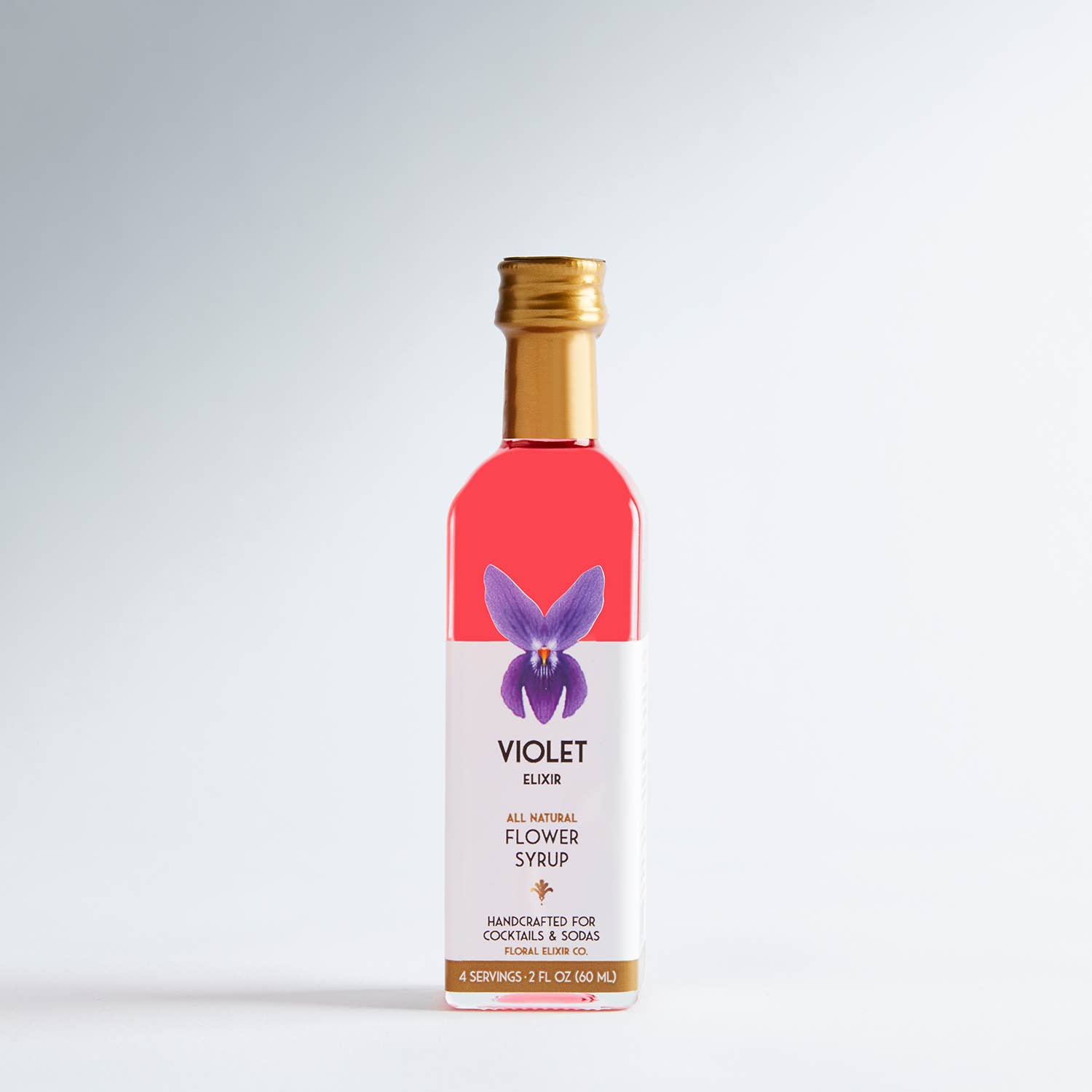 Floral Elixir Co. - Wholesale Cocktail Mix/Syrup - Violet Elixir. All Natural Cocktail & Soda Syrup.2