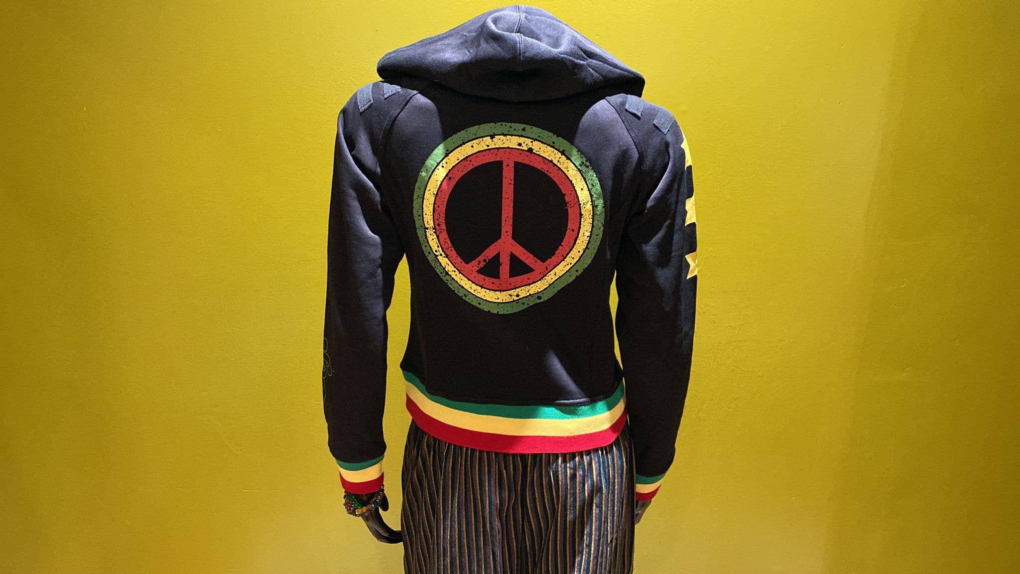 Katmandu Trading Co. - Wholesale Hoodie - Unisex - Rasta Hoodie - Bob Says One Love3