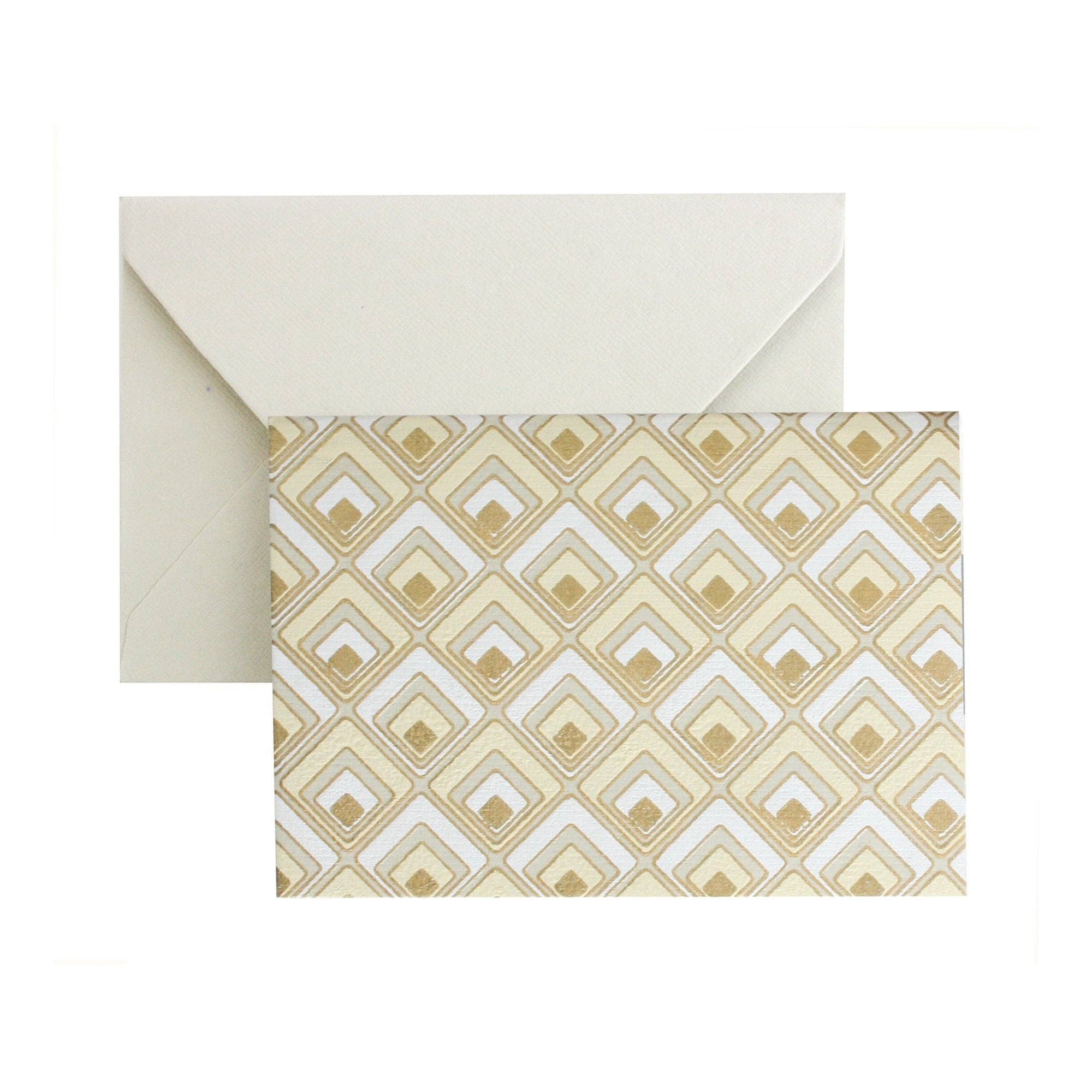 Emartbuy – wholesale Envelopes – Envelopes with Notecard in Gift Box Pack of 6 - Gold3